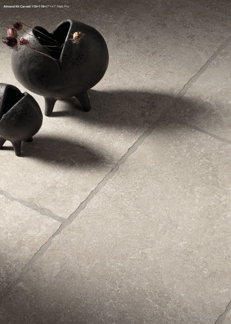 REFIN CERAMICHE BEAT ALMOND KIT CARVED MATT-PRO R