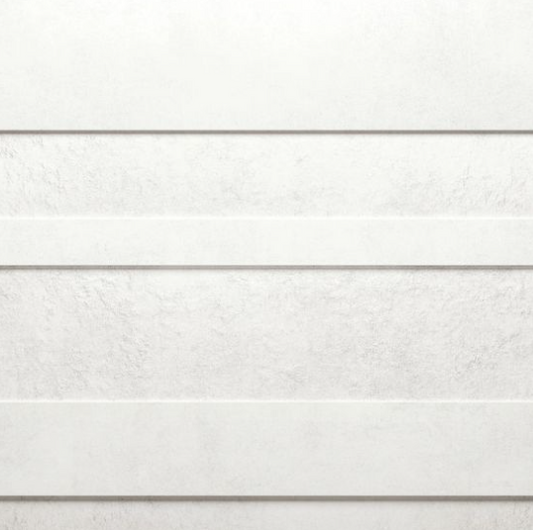 €89,90/mq REFIN CERAMICHE DECORO FEEL WHITE LAYERS KIT