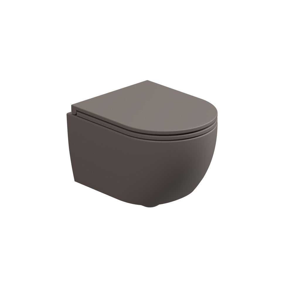 Vaso WC sospeso in ceramica Rimless GSG LIKE XXS RIDOTTO