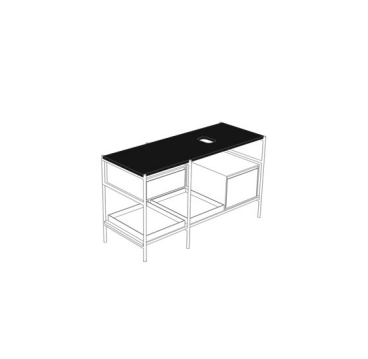 Top in Ceramica NIC DESIGN VELO 131 - 131x50x2 Cm